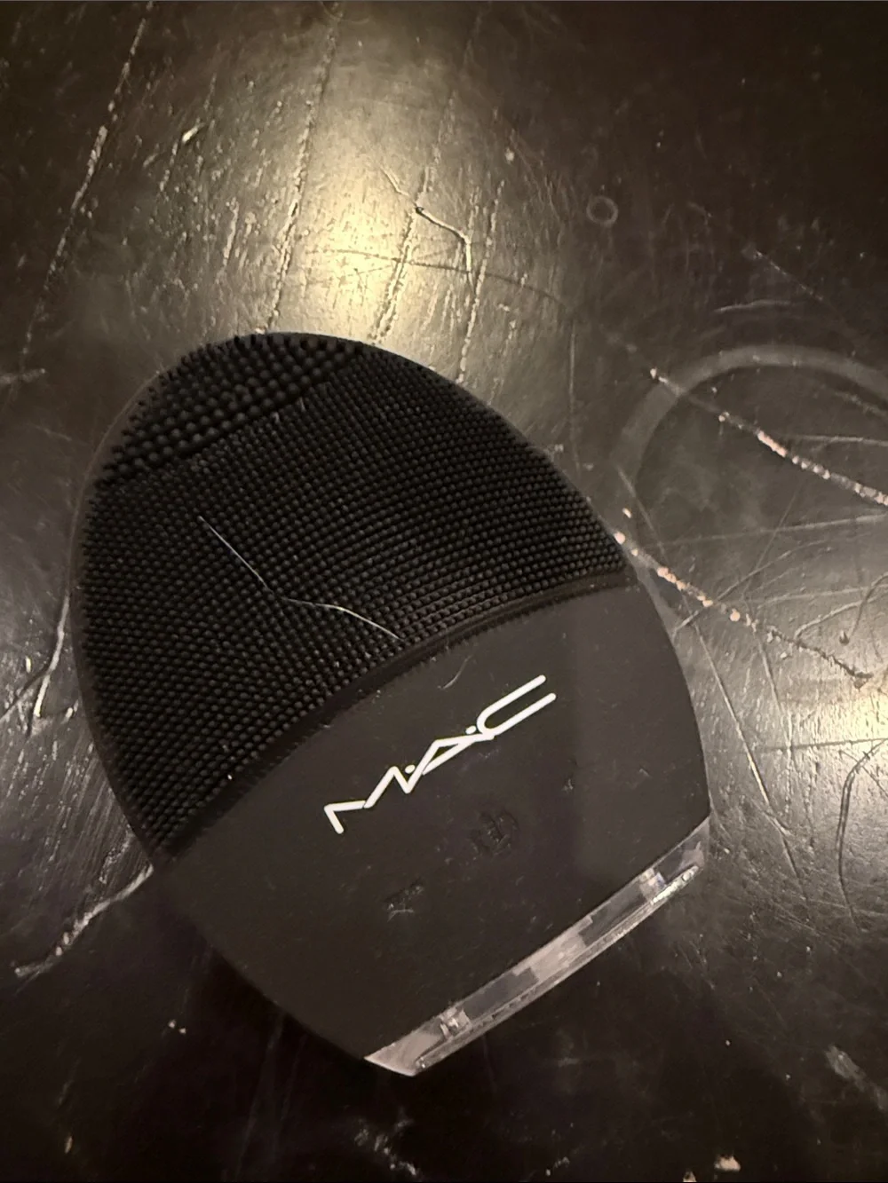 MAC Cosmetics Black Silicone Facial Cleansing Brush - NEVER USED